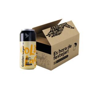 Cerveza Artesanal Golden Lager - 12 Unidades