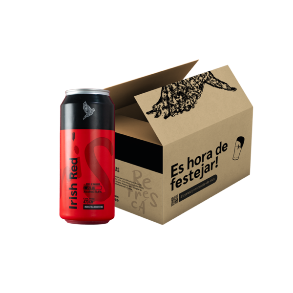 Cerveza Artesanal Irish Red Ale - 12 Unidades